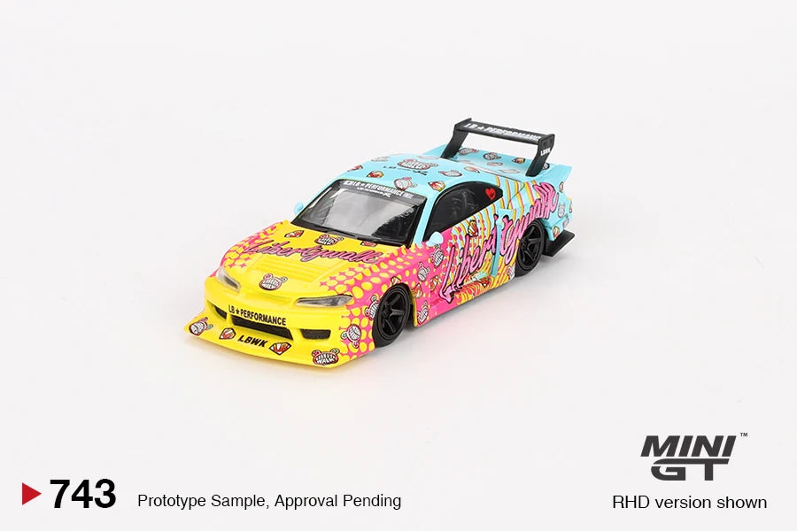 MINIGT 1/64 Nissan Skyline GT-R (R34) V-Spec II Alloy Car Model