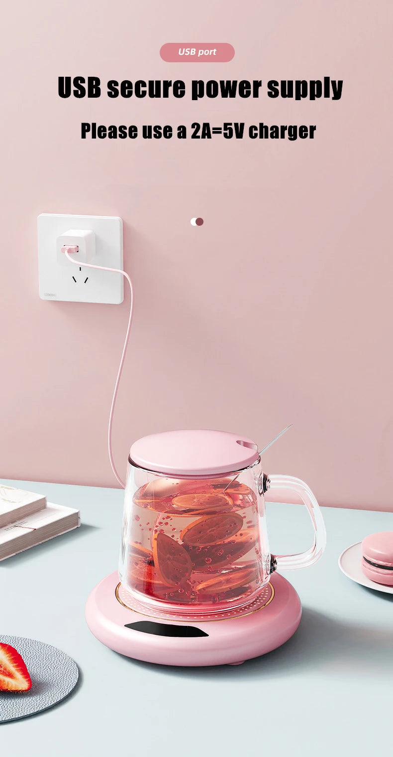 1PC Thermostatic Heating Coaster