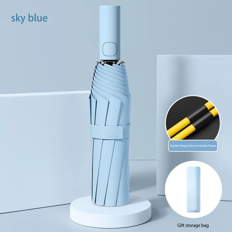 Xiaomi 24 Bone solid color automatic Umbrella