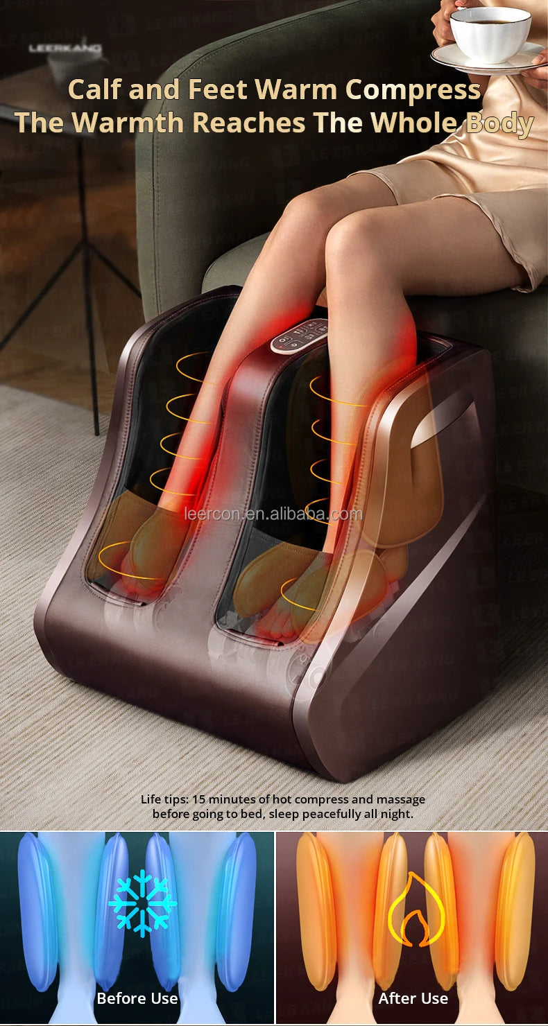 Foot Therapy Machine Relaxing Leg Massage