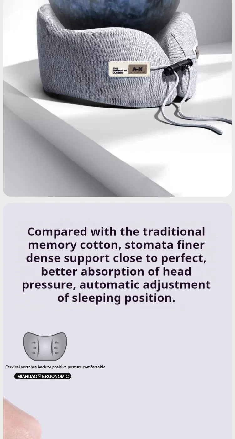 Memory Foam U-Shaped Pillow