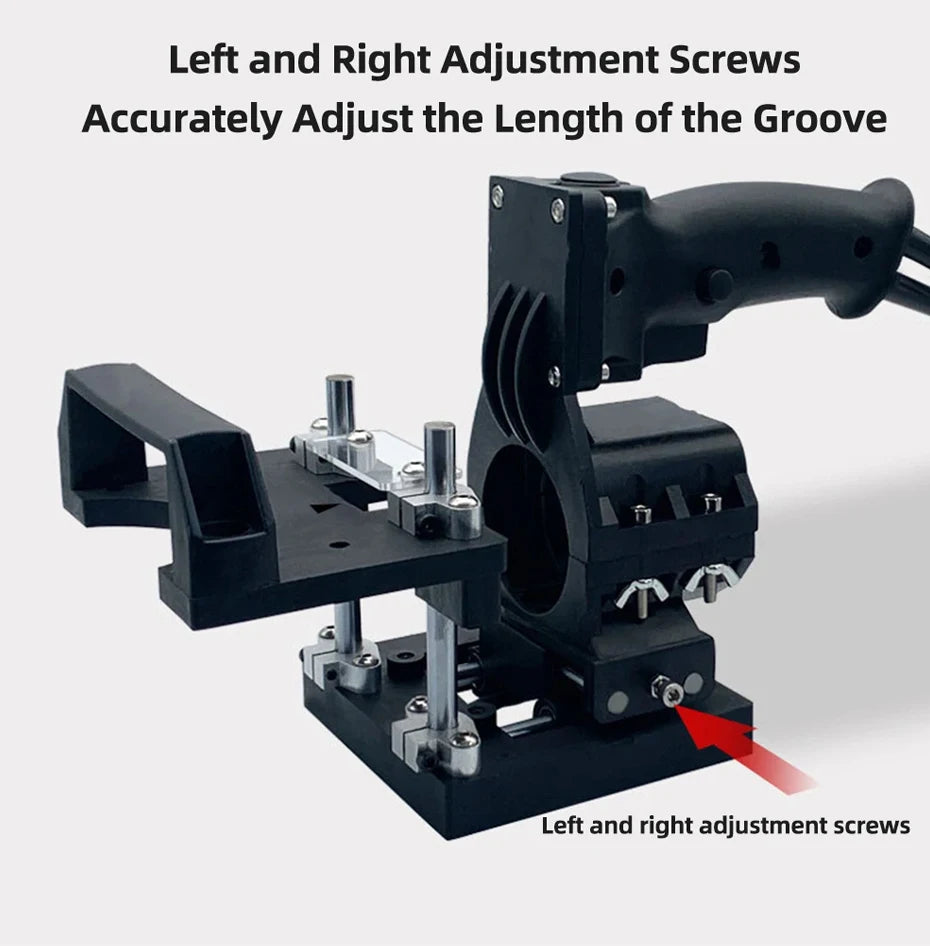 2 in 1 Woodworking Slot Locator Invisible Fastener Punch Holder