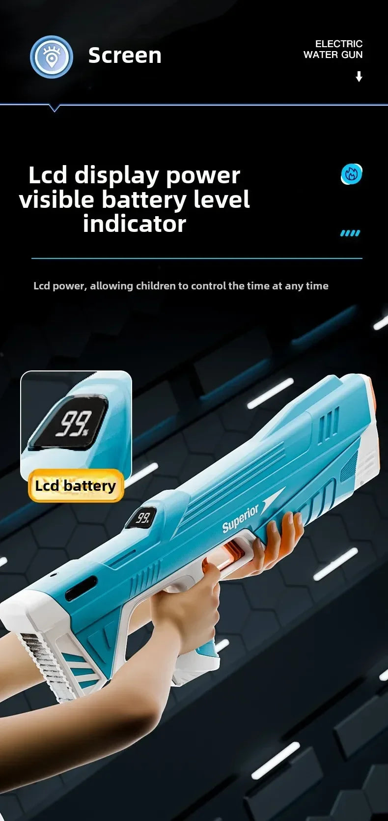New Children Electric Water Gun