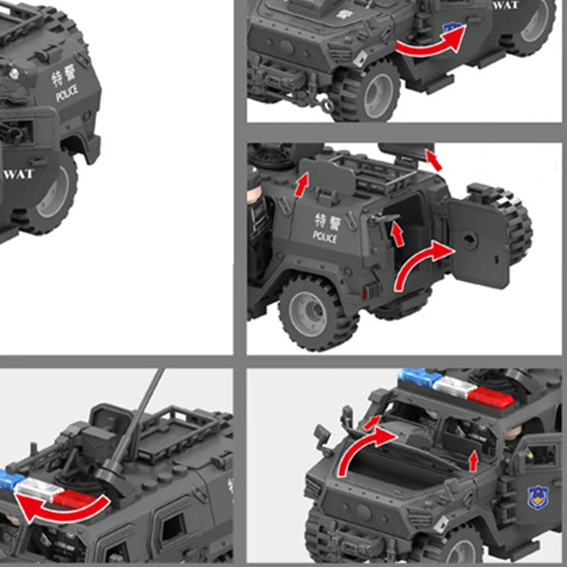 Militarys Riot Truck Helicopter Camouflage Commando Wranglers Car