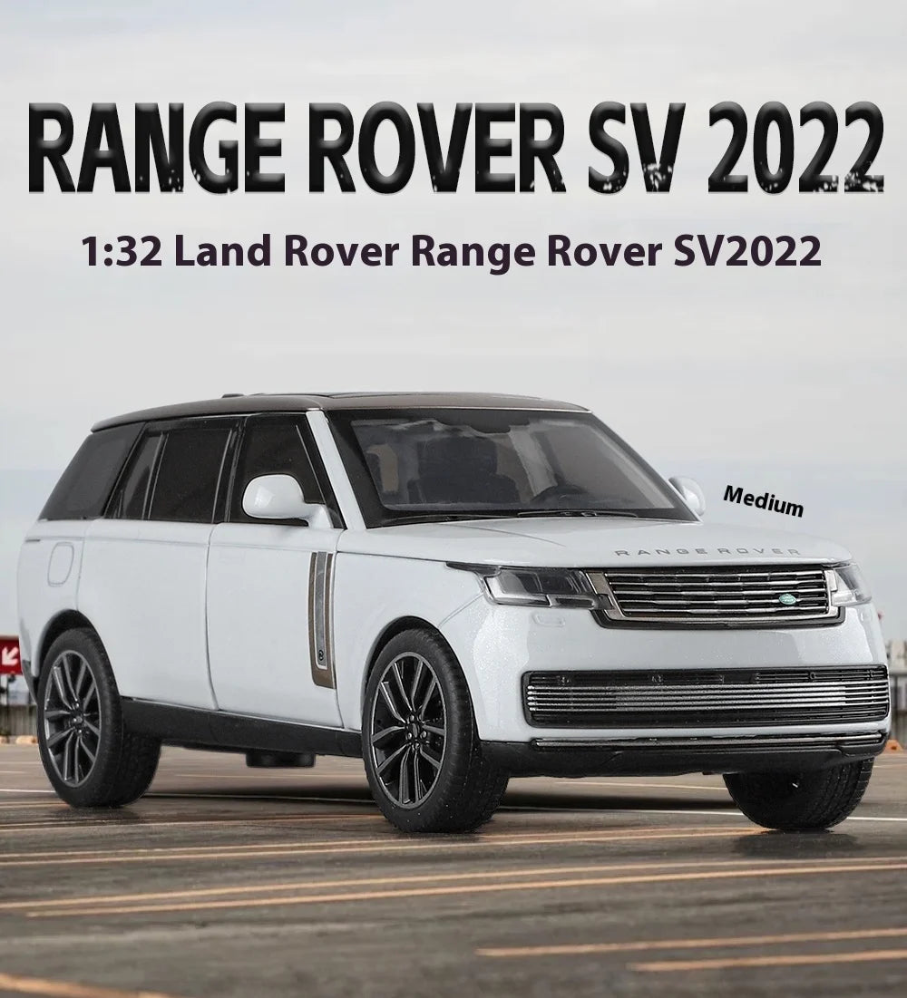 1:32 Land Rover Range Rover SV2022 SUV Diecast Alloy Model