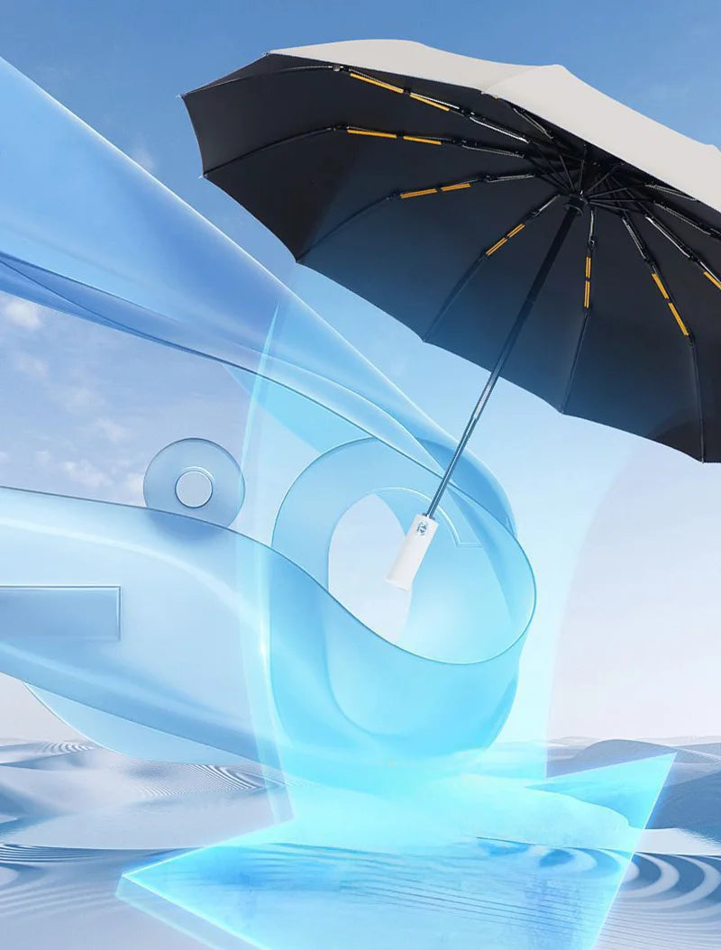 Xiaomi 24 Bone solid color automatic Umbrella