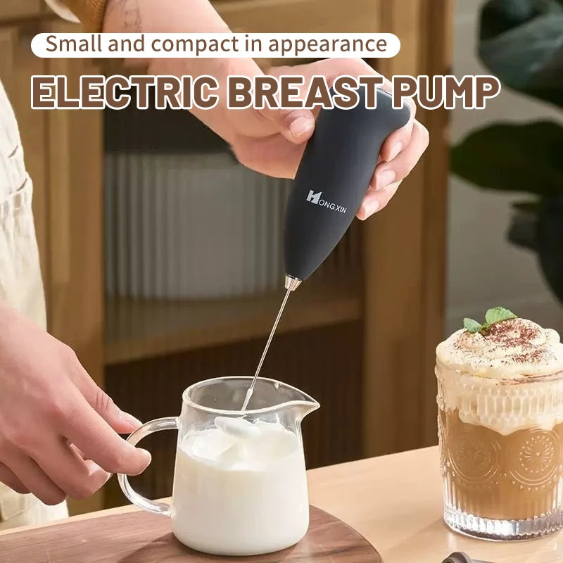 Electric Milk Frother Handheld Mixer Coffee Foamer Egg Beater Cappuccino Stirrer
