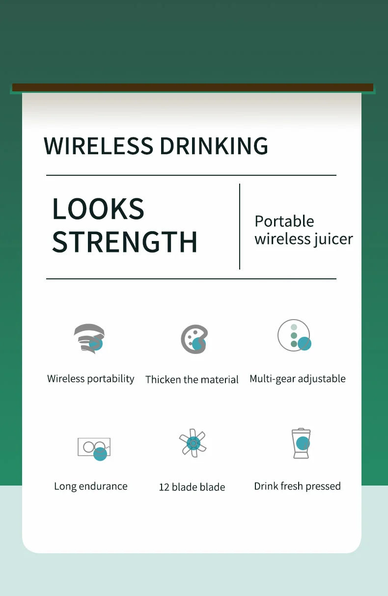New Portable Juice Maker Blender
