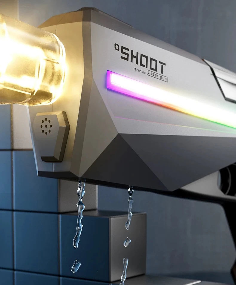 Cool Lights Electric Continuous Fire Water Gun