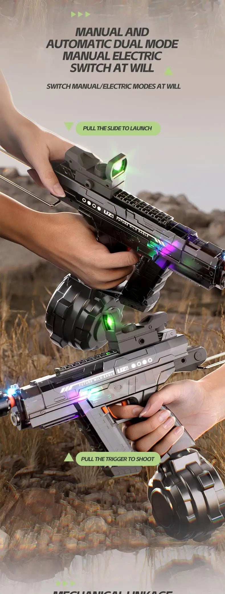 UZI Electric Water Gun Toys