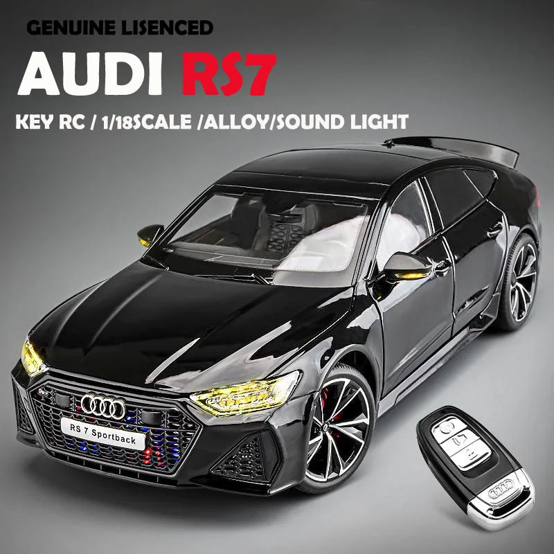 Simulation 1:18 AUDI RS7 Sportback Alloy Car Model