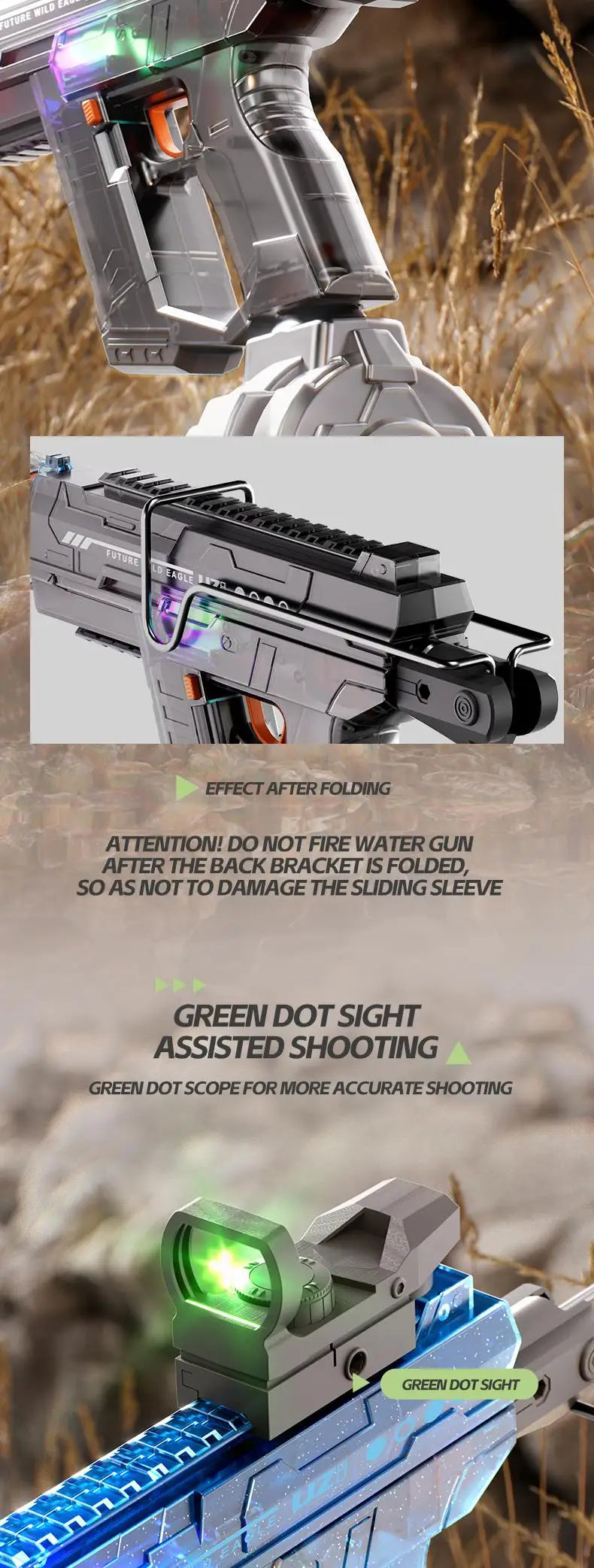 UZI Electric Water Gun Toys
