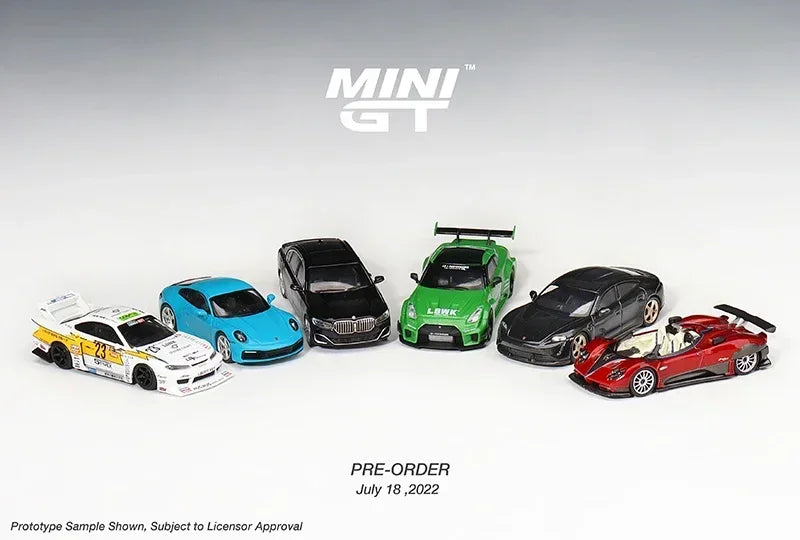 MINIGT 1/64 Nissan Skyline GT-R (R34) V-Spec II Alloy Car Model