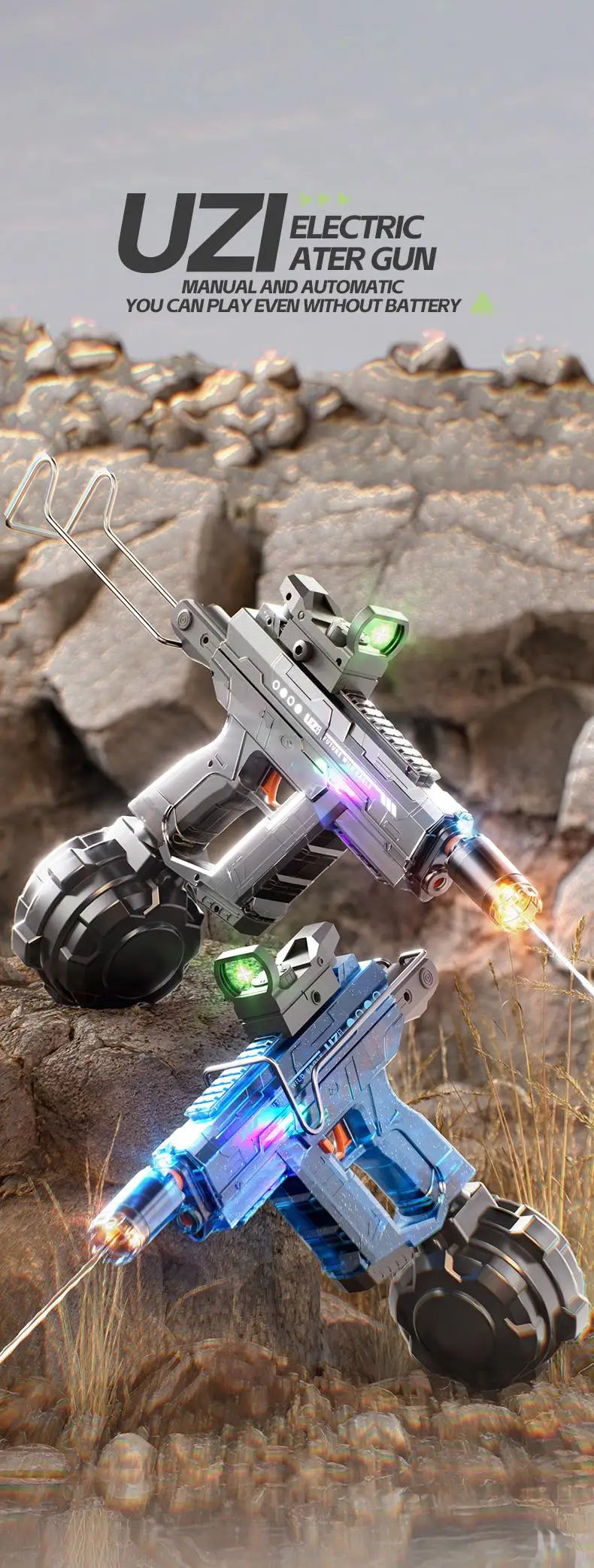 UZI Electric Water Gun Toys
