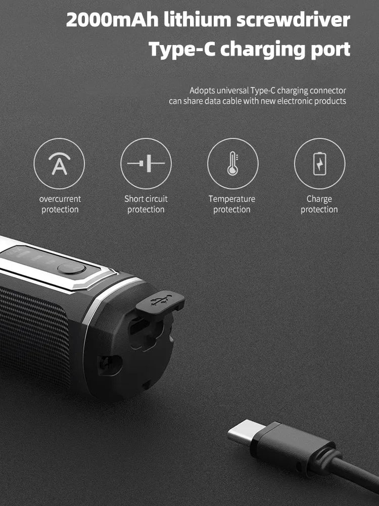 Cordless Electric Screwdriver