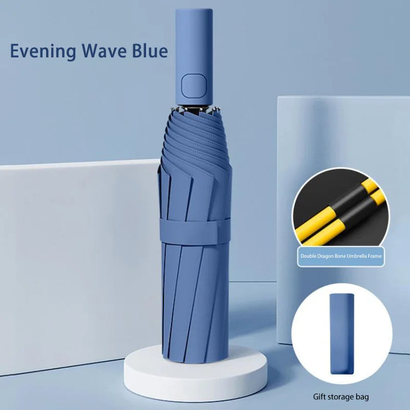 Xiaomi 24 Bone solid color automatic Umbrella