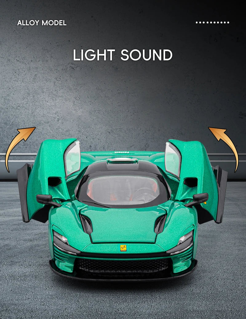 1:32 SP3 Daytona Alloy Sports Car Model