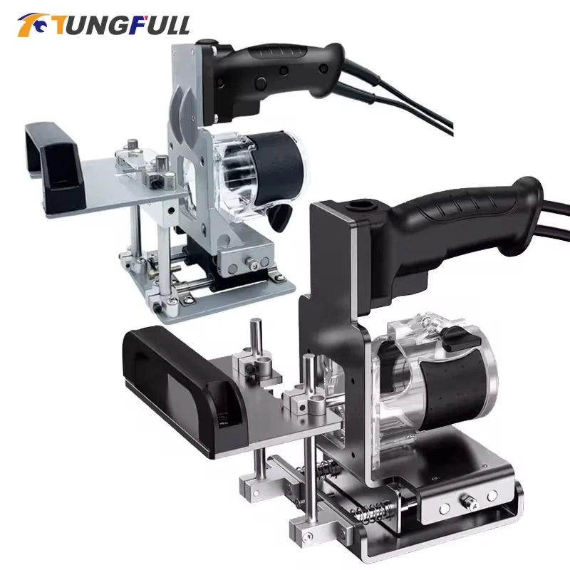 2 in 1 Woodworking Slotting Locator Compact Router