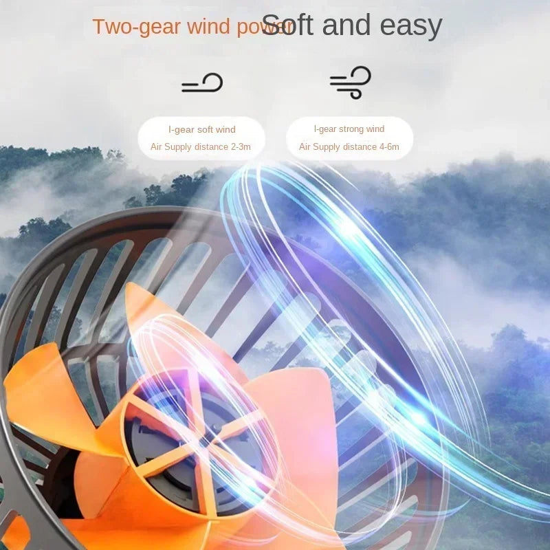 5V Triple Head Car Fan