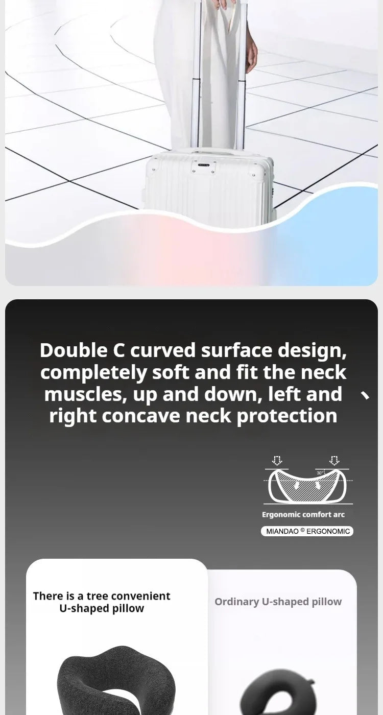 Memory Foam U-Shaped Pillow