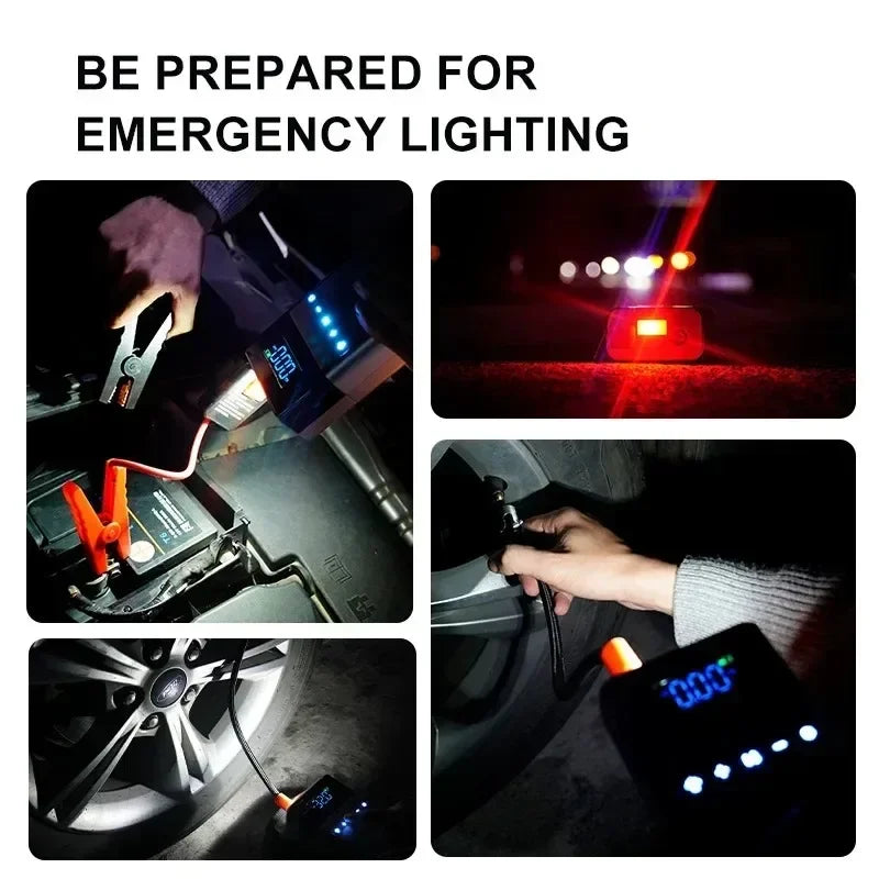 New Car Jump Starter Air Pump Power Bank