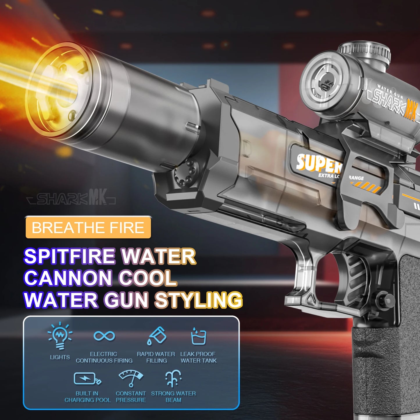 New Electric Water Gun