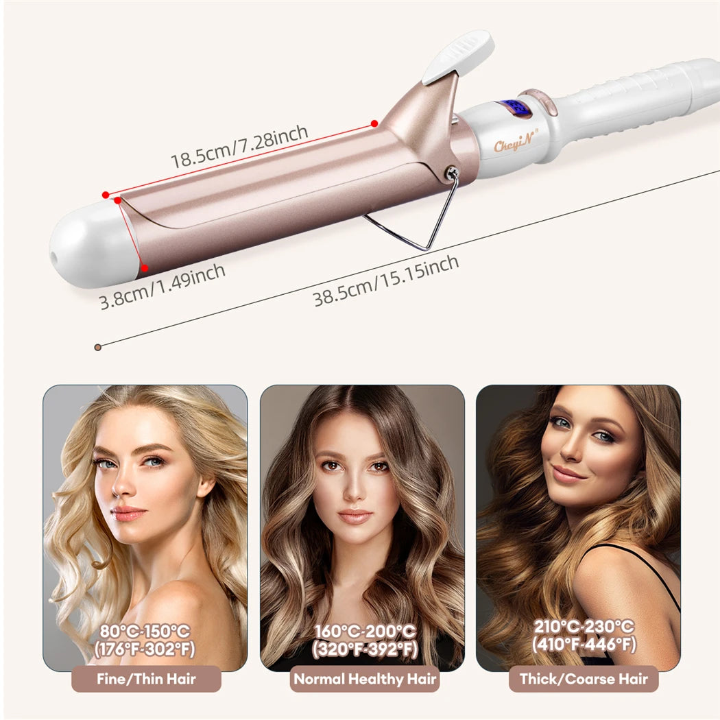 CkeyiN 32mm 38mm Electric Hair Curler