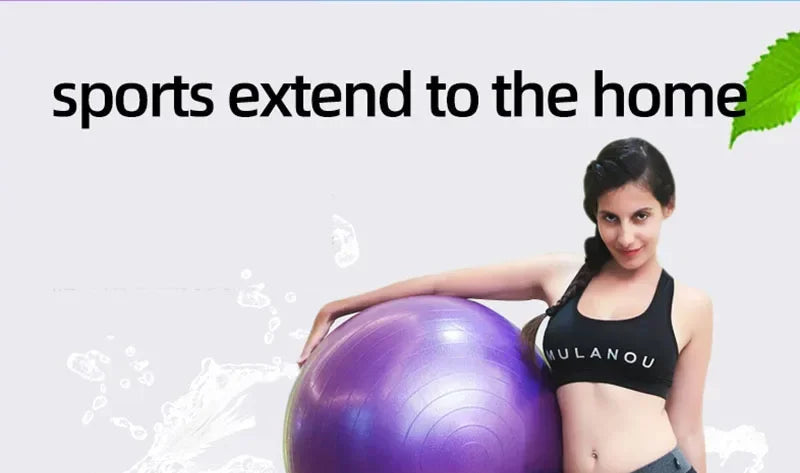 Yoga Ball Pilates Exercise Gymnastic Fitness Ball