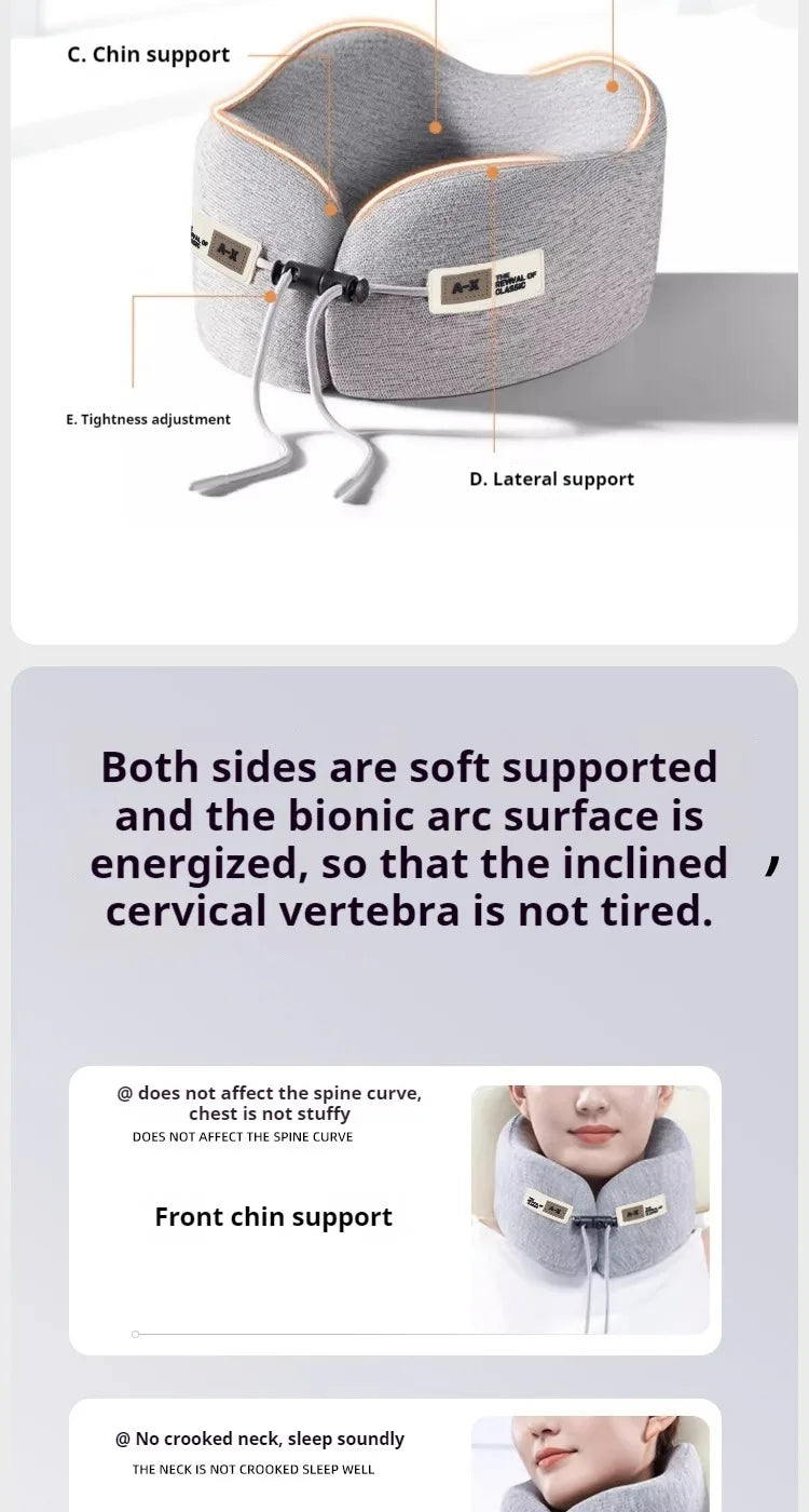 Memory Foam U-Shaped Pillow