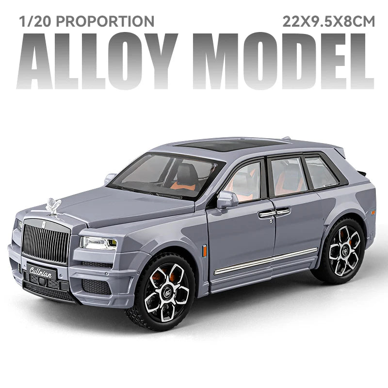 1/20 Rolls Royce SUV Cullinan Alloy Luxy Car Model Diecast Metal Vehicles Car Model