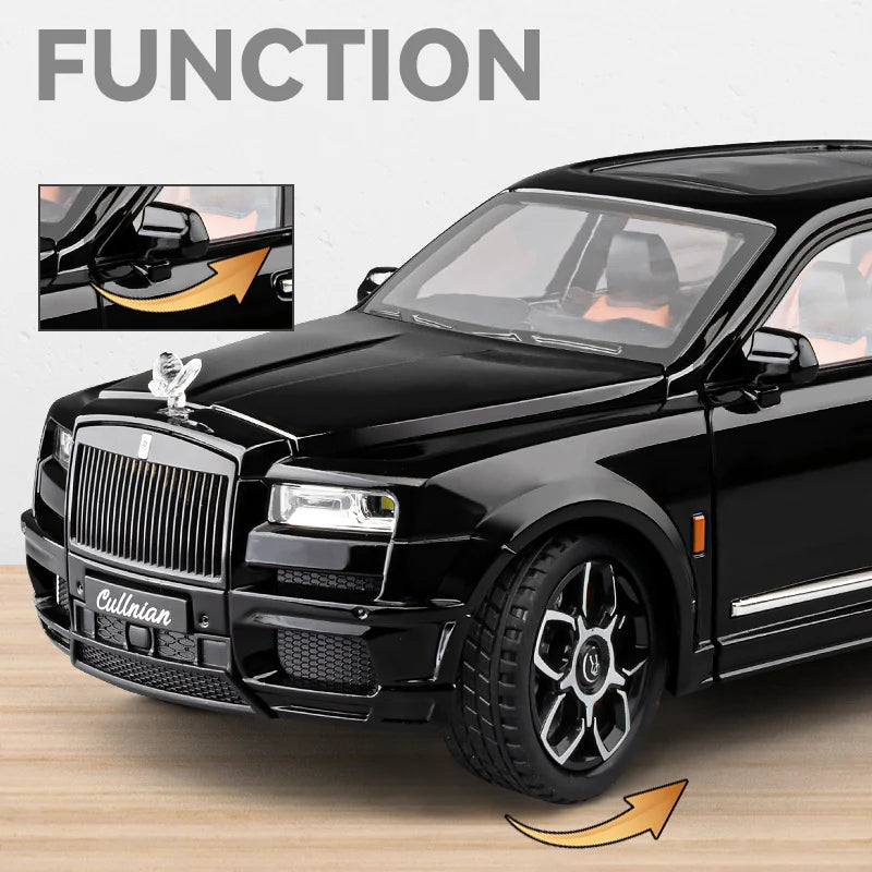 1/20 Rolls Royce SUV Cullinan Alloy Luxy Car Model Diecast Metal Vehicles Car Model