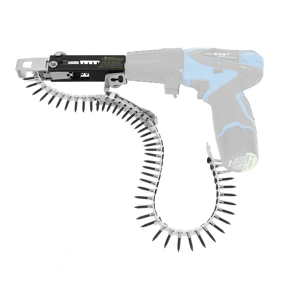 Automatic Screw Driver Chain Nail Gun Adapter Electric Drill Nozzle