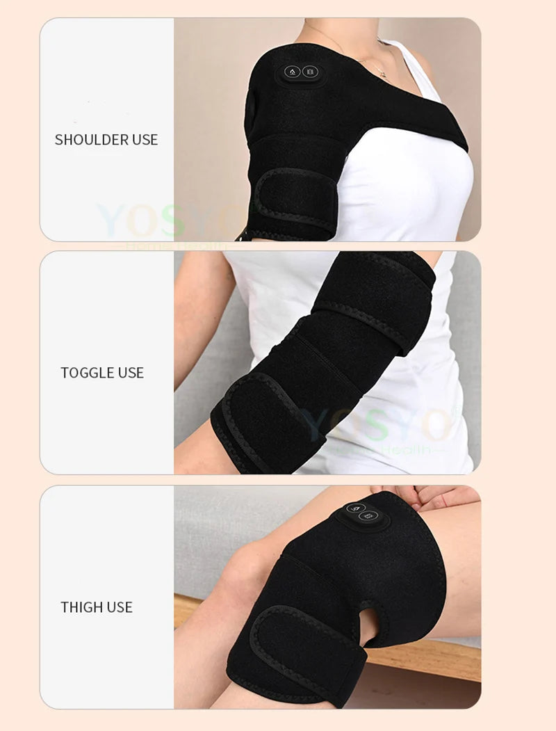 Electric Shoulder Brace Heated Knee Massager