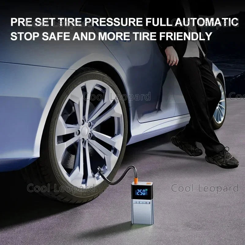New Car Jump Starter Air Pump Power Bank