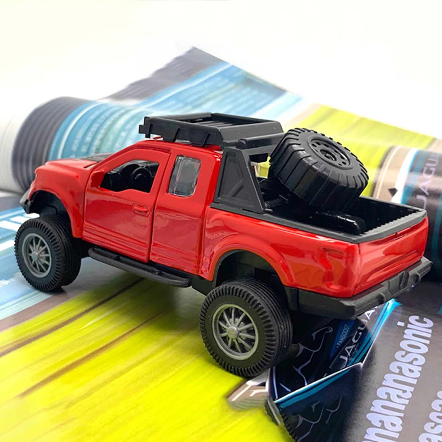 1:36 Scale F-150 Alloy Car Model - Spring-Back Action Toy