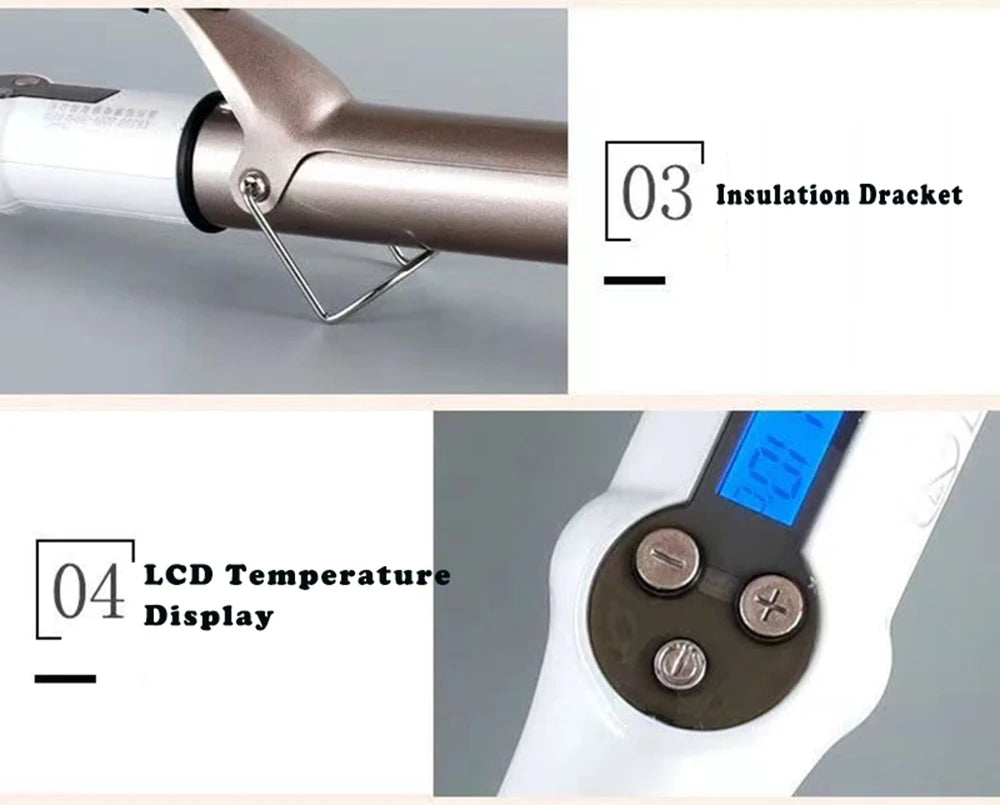 Electric Professional Ceramic Hair Curler