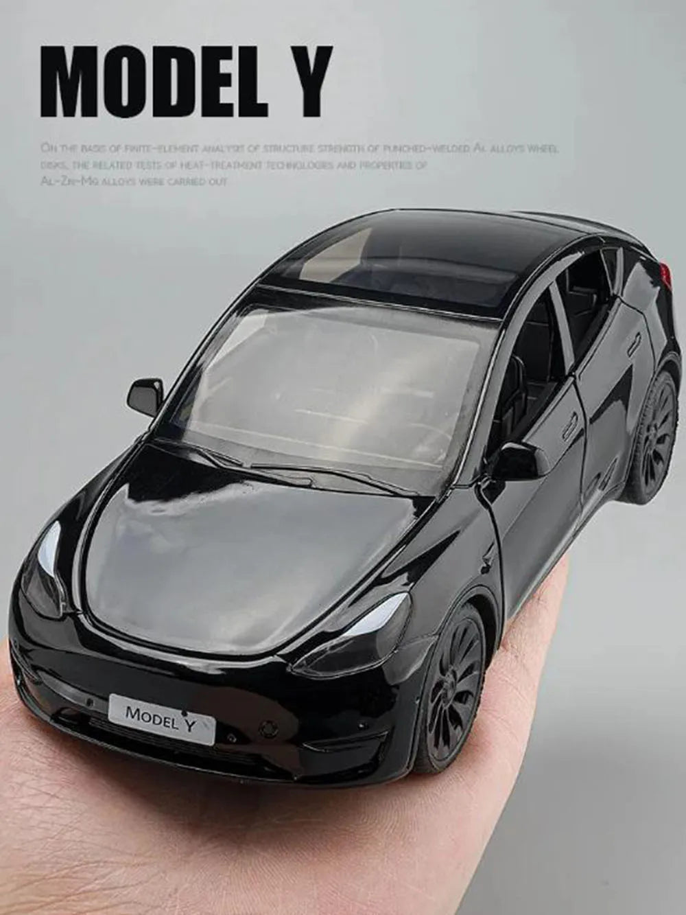 1/24 Scale Model Y Diecast Alloy Toys Models Car
