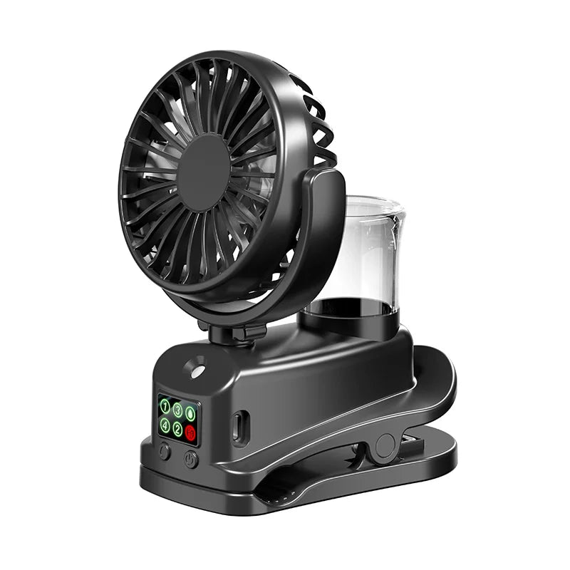 Portable Clip Fan Rechargeable Desktop Fan