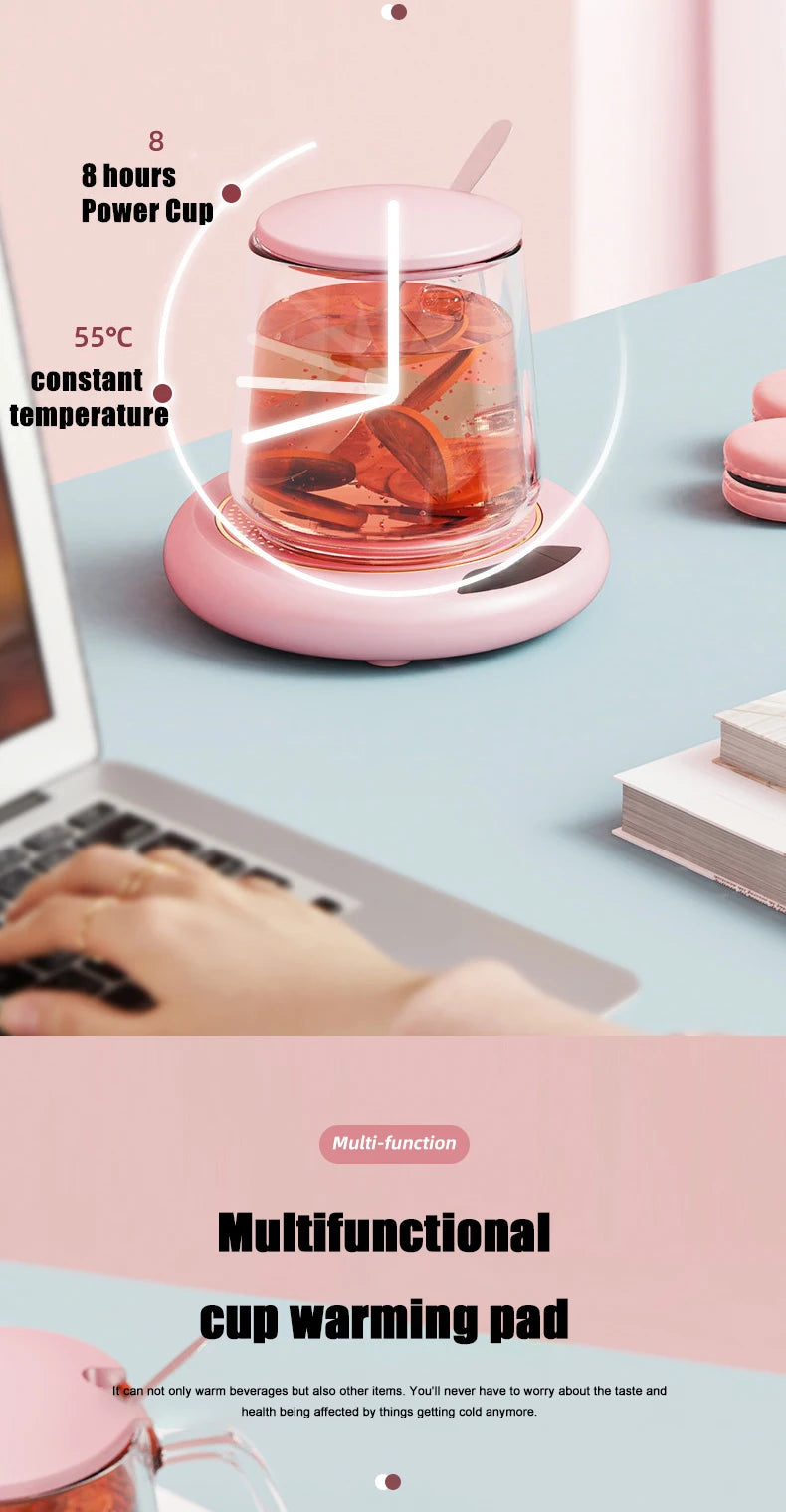 1PC Thermostatic Heating Coaster