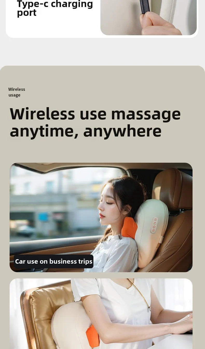 TR40 Electric Massage Pillow