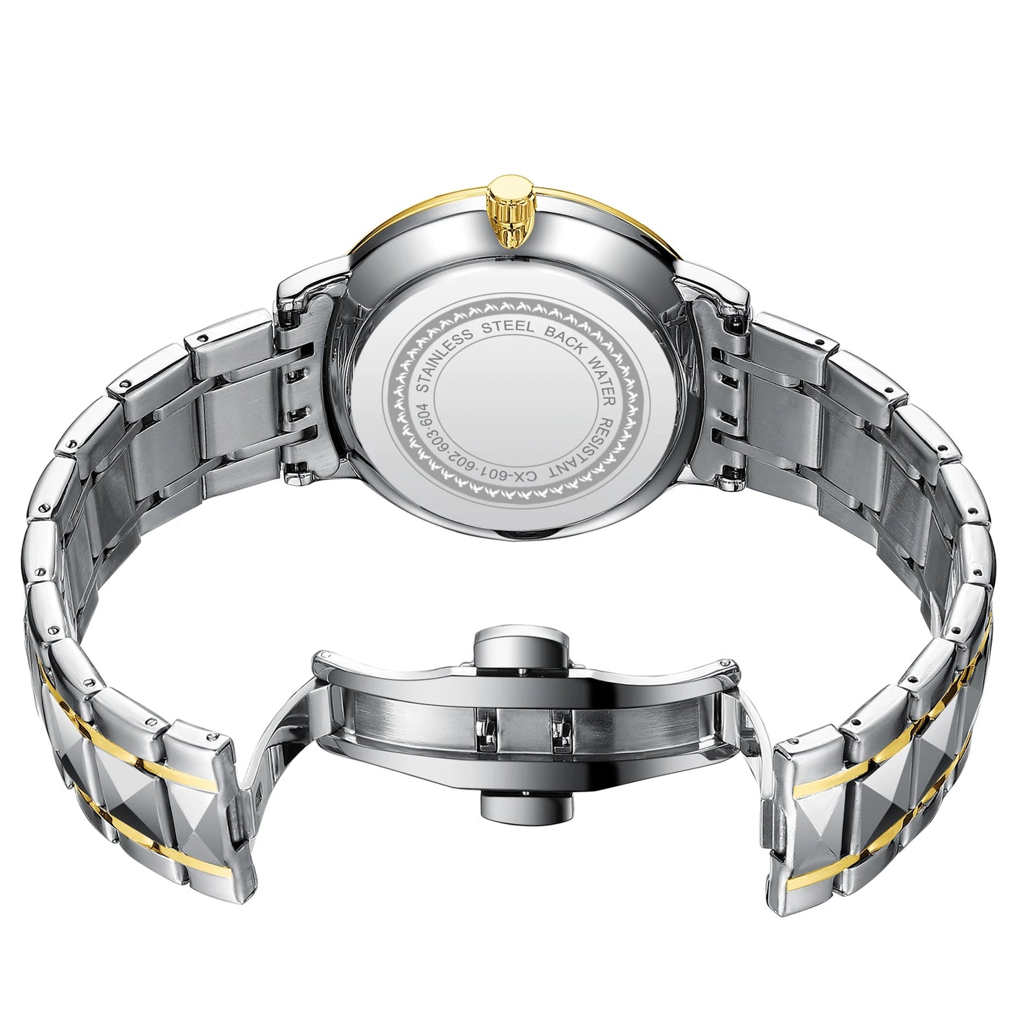 CHENXI Business Luxury Men Watches Quartz Stainless Steel Wrsitwatches