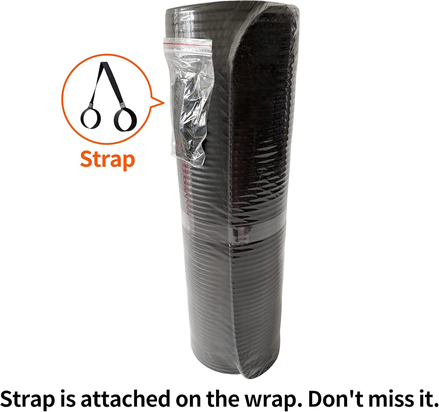 Yoga Mat Anti-skid Sports Fitness EVA Comfort Foam 10MM