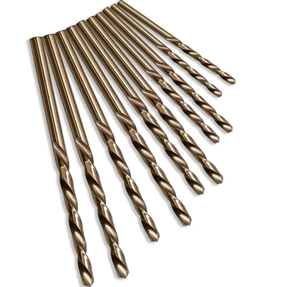 10pcs/set HSS M35 Cobalt Drill Bits