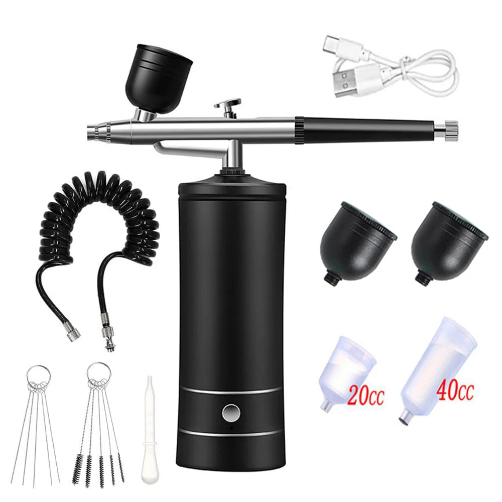 Airbrush Nail With Compressor Portable Air Brush