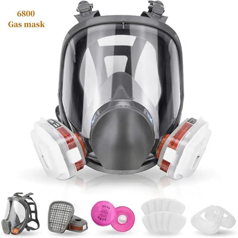 SJL 27 In 1 6800 Industrial Painting Spraying Respirator Gas Mask