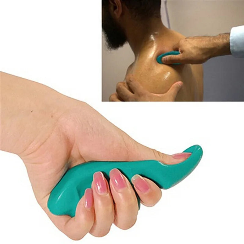 1 Pc Portable Effective For Deep Tissue Massage Saver Massager Green Thumb Protector Relaxing Neck And Back Cool Tool