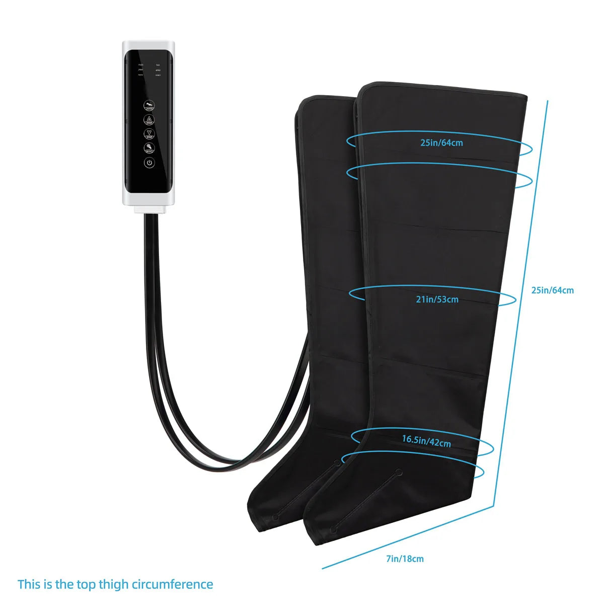 Air Pressure Leg Massager Foot Massage Boots