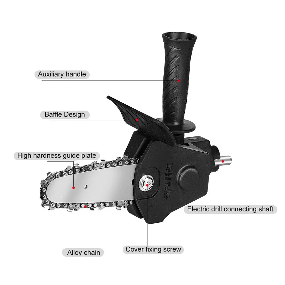4/6-inch household mini electric drill to electric saw