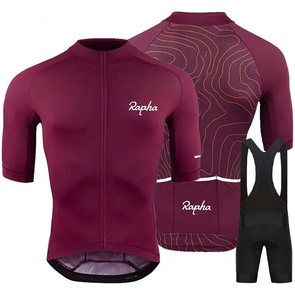 2023 New Summer Men's Short Sleeve Cycling Shorts