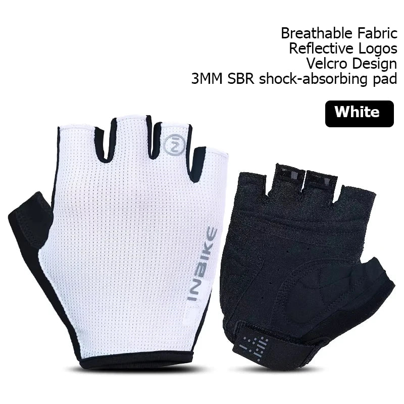 INBIKE Half Finger Cycling Gloves Summer Bicycle Gloves